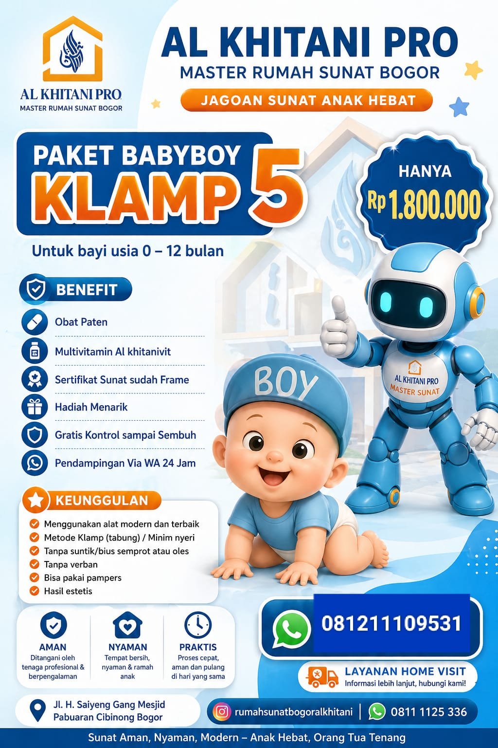 Layanan Sunat Modern AL KHITANI PRO